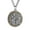 Silver&Gold, variant on HZMAN Coin Necklace Men's Stainless Steel Necklace Pendant Retro Ecclesiastes Bible Verse Round Medal Necklace Jewelry Gift (Silver Gold)