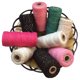 thumbnail image 2 of Xiao Hua Cordón de algodón de macramé trenzado de 1,5 mm, color beige, para tejer, hacer joyas, colgar plantas en la pared, decoración del hogar y el jardín, color rosa A, 2 of 2