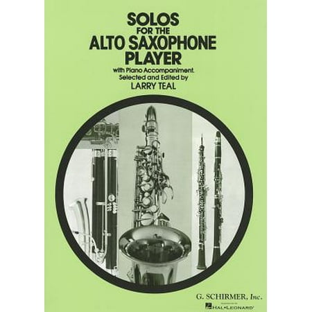 Solos for the Alto Saxophone Player : With Piano