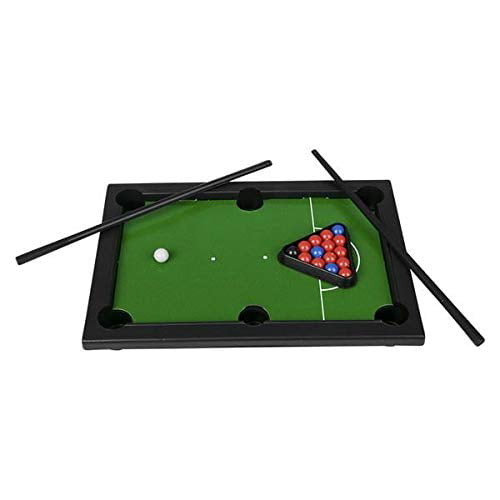 Tabletop Table Pool Billiard Snooker Game Kids Adults Portable Set Indoor Sports 