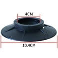 thumbnail image 2 of Tapis de Machine à Laver, 4 Pcs Tapis Anti-Vibration en Caoutchouc Noir, 2 of 5