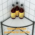 thumbnail image 2 of Estantería triangular de 5 niveles para cocina y baño - Organizador de acero para especias, ollas y utensilios - Fácil armado sin herramientas - Ideal para aprovechar espacios en esquinas, 2 of 7