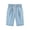 D1#Sky Blue, variant on ZHANGDER Girls Bermuda Shorts Long Shorts for Girls Knee Length High Waisted Summer Shorts Comfy Drawstring Short Pants with Pockets, Sky Blue 12-13 Years