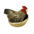 thumbnail image 2 of Estatua De Jardín Para Decoración Al Aire Libre, Modelo De Simulación De Pollo, Para Cocina, Huerto, Granja, Con Cesta, 2 of 8