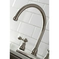 thumbnail image 4 of Kingston Brass KB728ACL American Classic Centerset Kitchen Faucet with Side Sprayer, Brushed Nickel, 4 of 5