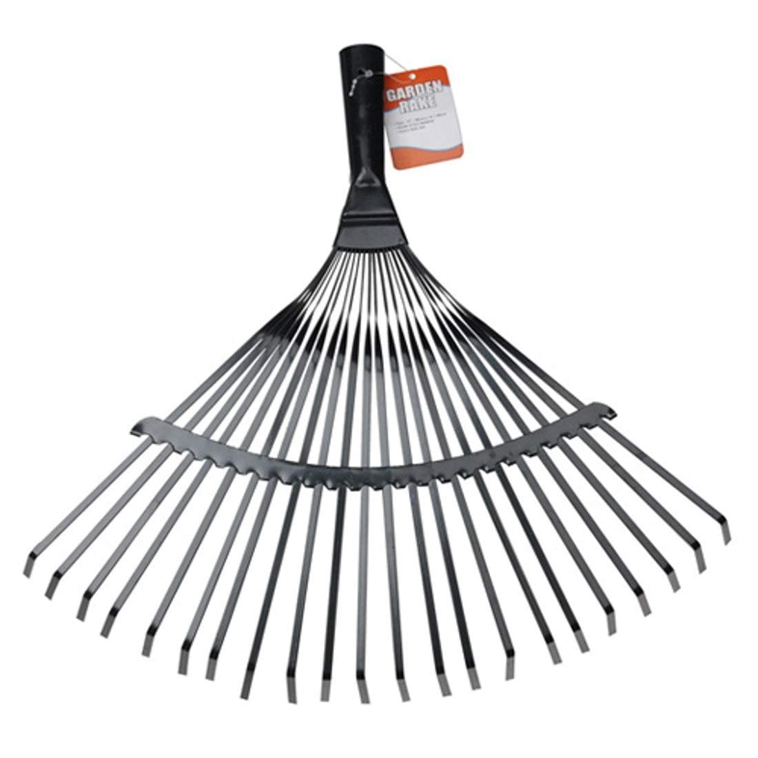 Plastic Rake Garden Bow Rake Plastic Handle Landscape Cultivator Gardening Tool Leveling Mulch peat Moss and Loose Heavy soils Long Handle Sweep Fall Leaves No Bending Easy Grip 