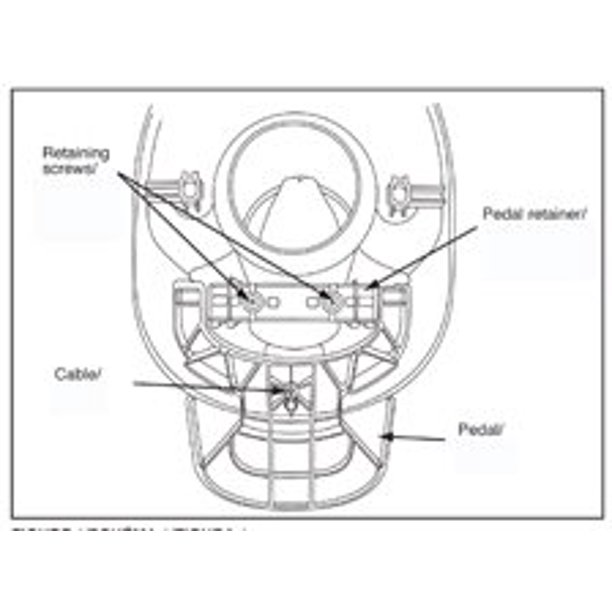 Thetford 34106 Pedal Cable Kit