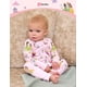 thumbnail image 3 of Pijama de bebé Disney Princesas manga larga suave rosa 3-6 meses, 3 of 7