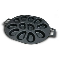Bayou Classic 7413 Oyster Grill Pan Perfect For Grilling and Serving 12 Oysters or Clams On The Half Shell