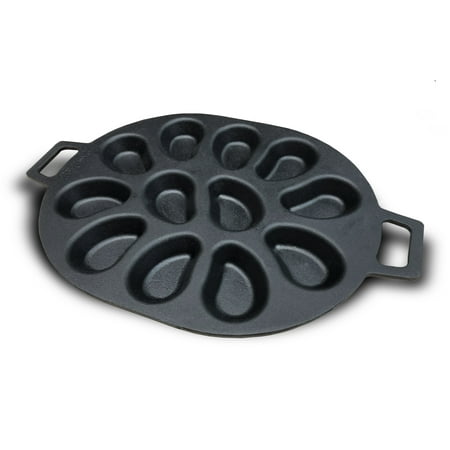 

Bayou Classic 7413 Oyster Grill Pan Perfect For Grilling and Serving 12 Oysters or Clams On The Half Shell