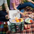 thumbnail image 5 of FORMRS Insulated Cooler Bag 24 Cans Capacity Soft Leakproof Lunch Box with Side Pockets, Christmas Cat, 5 of 7