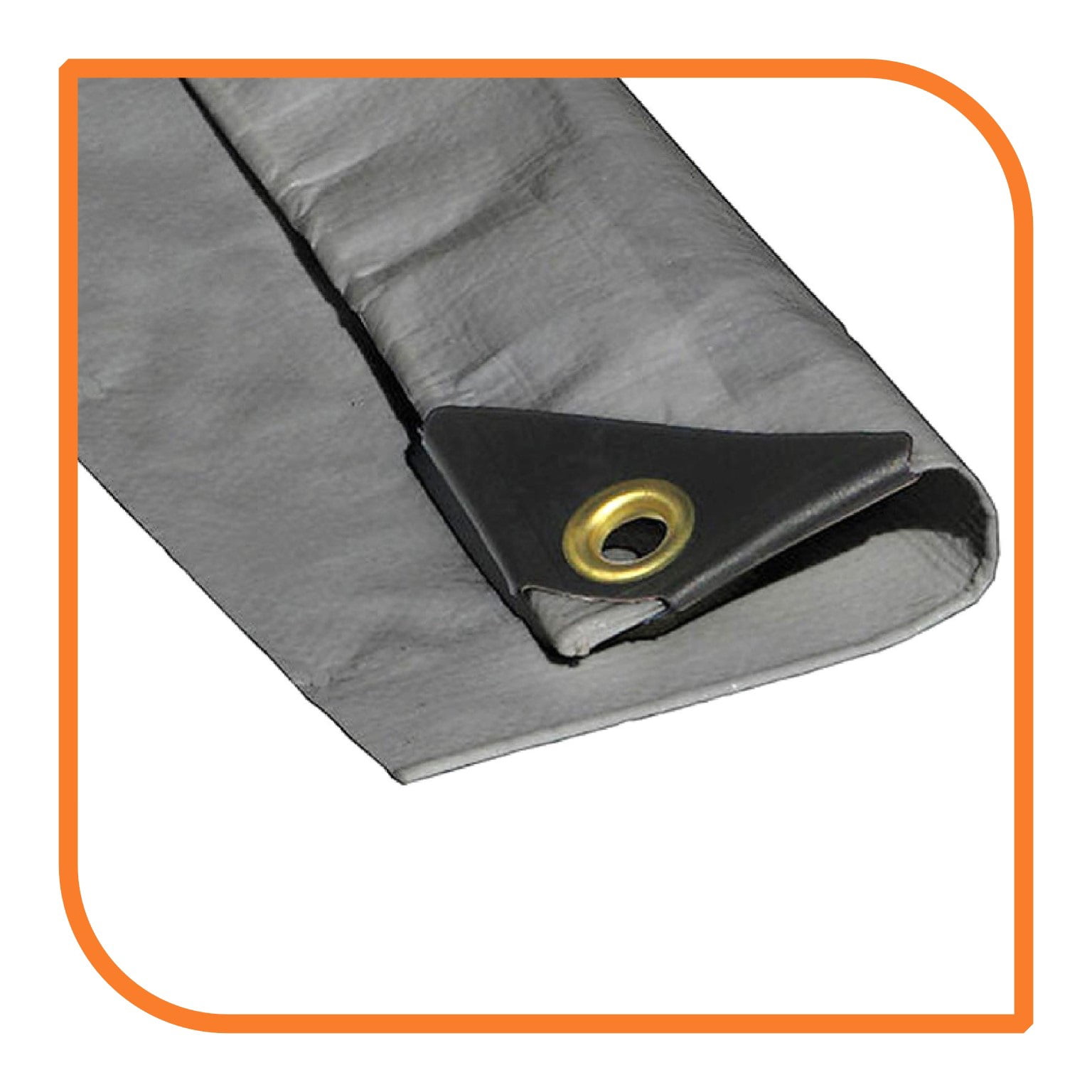 Details about   12' X 30' Super Heavy Duty 16 Mil Brown Poly Tarp Cover Thick Waterproof 