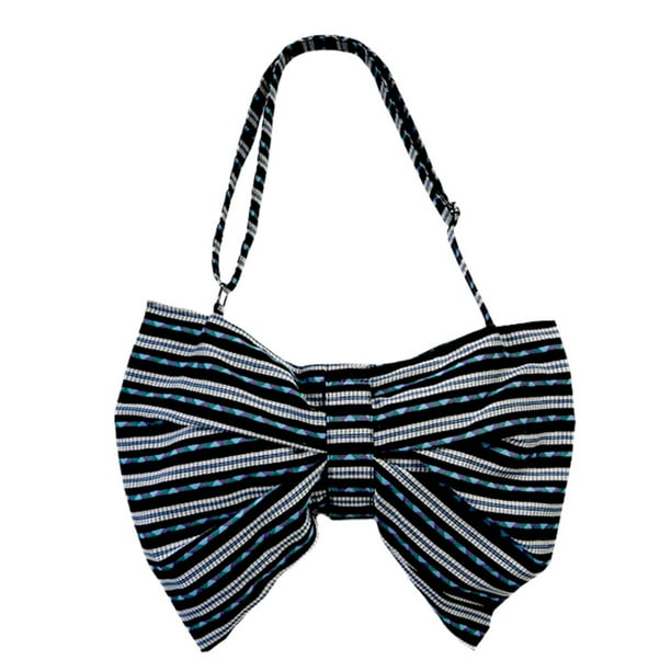bolso bandolera de lona de gran capacidad con lazo para el hombro.