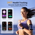 thumbnail image 4 of Monitor de actividad física Smartwatch QONBINK HD de 1,85 pulgadas, más de 120 modos deportivos, 4 of 7