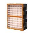 thumbnail image 3 of Elodie Drawers Storage Cabinet Container Makeup Organizer for Crafts Jewelry Screws Orange 60 Drawers, 3 of 8