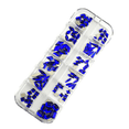 thumbnail image 1 of Pierres de Cristal Flatback 3D en Strass pour Décoration DIY, 1 of 5