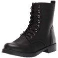 thumbnail image 2 of Bottes de Combat à Lacets pour Femmes, Noir, 8, 2 of 3