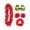 A536 Red, variant on Hawaiian Leis Set - Tropical Flower Garlands for Luau Party, Hula Costume Accessories, Beach Theme Celebration Supplies, Floral Necklaces A541_Yellow