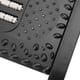 thumbnail image 3 of Reposapiés debajo del escritorio Taburete ergonómico ajustable en altura 6 con textura de masaje y rodillo para oficina, 3 of 8
