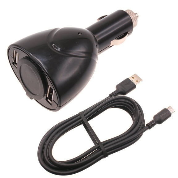 6ft Type-C Cable 2-Port USB Charger for Samsung Galaxy A14 5G Phone - Power Cord DC Socket Splitter USB-C Wire Adapter O8B Compatible With Galaxy A14 5G Model