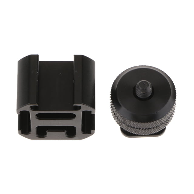para para pt-3 3 en 1 triple adaptador de montaje en zapata caliente soporte del soporte del micrófono
