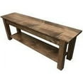thumbnail image 2 of LANCASTER HARVEST BENCH WITH SHELF-72", 2 of 5