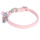 thumbnail image 2 of Collar para mascotas, collar de cerdo para mascotas, collar de cerdo ajustable para mascotas, collar para mascotas con flor artificial, estética elegante, 2 of 8