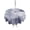 Purple, variant on Outdoor Tablecloth with Umbrella Hole Zipper Boho Pines Round Tablecloth 54" Waterproof Outside Table Cloth Fogged Mist Forest Purple-blue Mountain Vintage Patio Table Cover Tablecloths for Picnic