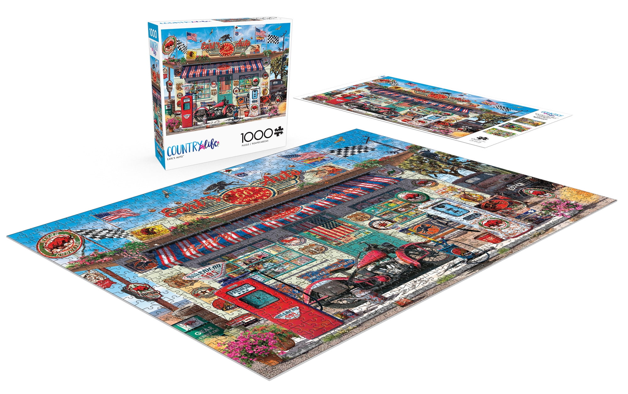 Buffalo Games 1000-Piece Country Life Earl's Auto Jigsaw Puzzle
