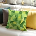 thumbnail image 7 of Green And Yellow Modern Art Geometric Pillow Covers,Green And Yellow Modern Art Geometric Throw Pillow Covers 18"×18" ,Living Room Sofa Couch Pillow Covers,Decorative Pillow Covers, 7 of 7