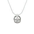 thumbnail image 2 of Delight Jewelry Keep Calm and Bake On Gymnastics Mom Ring Charm Necklace, 18", 2 of 4