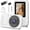 Pale white, variant on Digital Camera for Kids, 48MP FHD 1080P Point and Shoot Digital Cameras with 16X Zoom Anti-Shake, Compact Portable Cameras for Photography, for Boys Girls Teens Beginners-Black