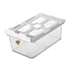 thumbnail image 3 of Caja de almacenamiento para calcetines, ropa interior y armario con divisores portátiles y cajón extraíble debajo del estante. pequeño, 3 of 7