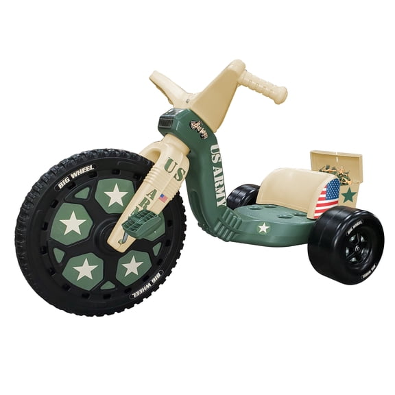 Big Wheel 16 Inch Ride-On Army Toy All Occasion Set of 72 Army Figurines 12 lbs