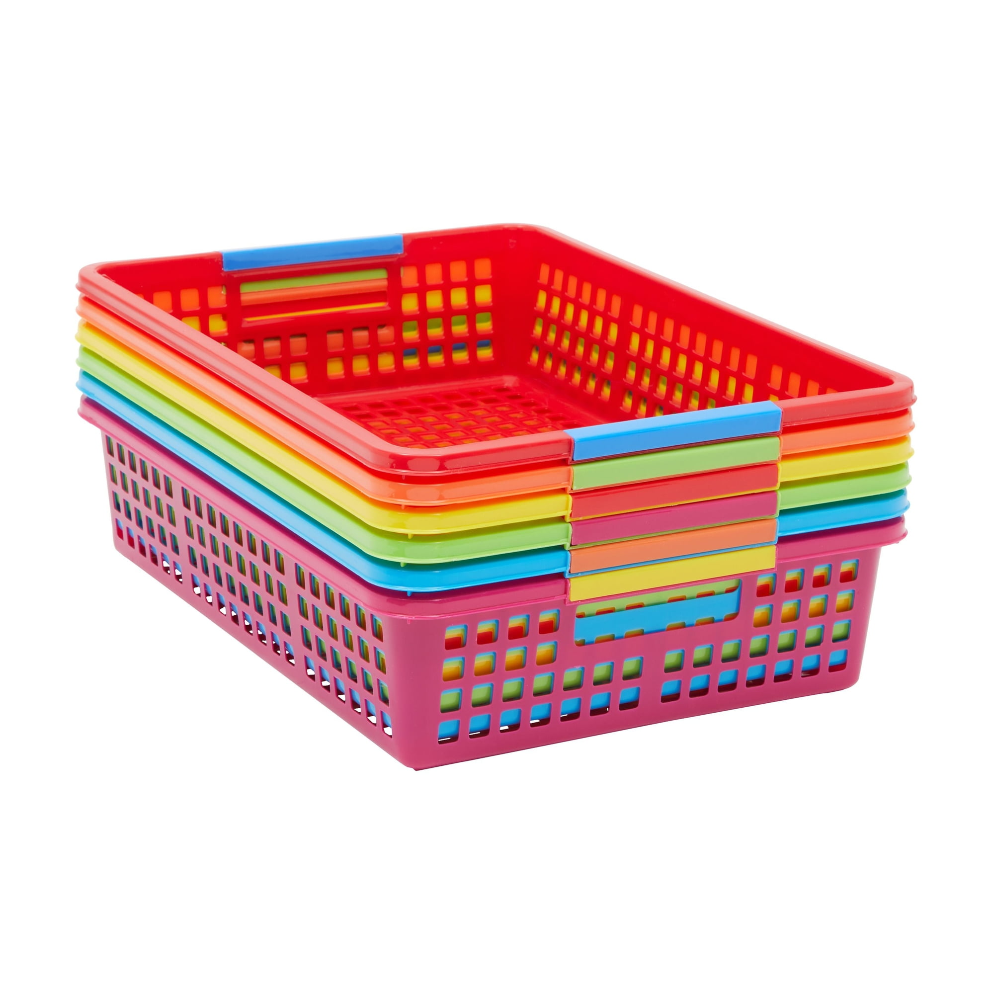 Really Good Stuff® Classroom Paper Baskets in 6 Colors