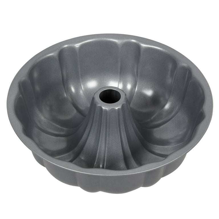Tosnail 9-Inch Non-Stick Fluted Cake Pan Round Cake Pan Specialty and  Novelty Cake Pan