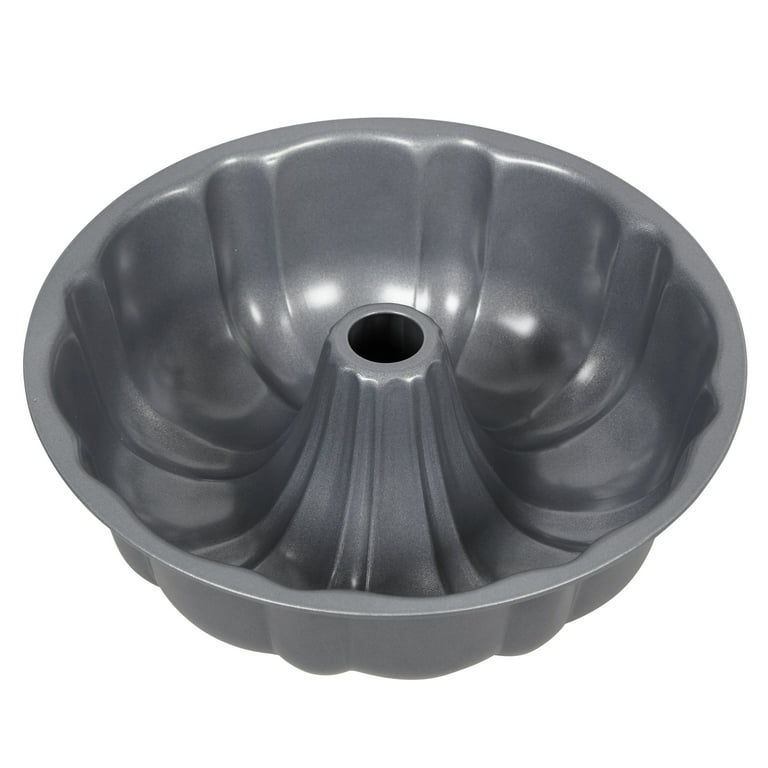 Tosnail 9-Inch Non-Stick Fluted Cake Pan Round Cake Pan Specialty and  Novelty Cake Pan