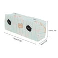 thumbnail image 2 of Unique Bargains 1 Pc Cartoon Print Style Drawstring Makeup Bag for Vacation Blue Green Polyester, 2 of 6