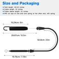 thumbnail image 5 of CEORPER Precisions Lawn Mower Control Cable With Spring End For Smooth Operations Compatibles for 746-05124A 946-05124A, 5 of 9