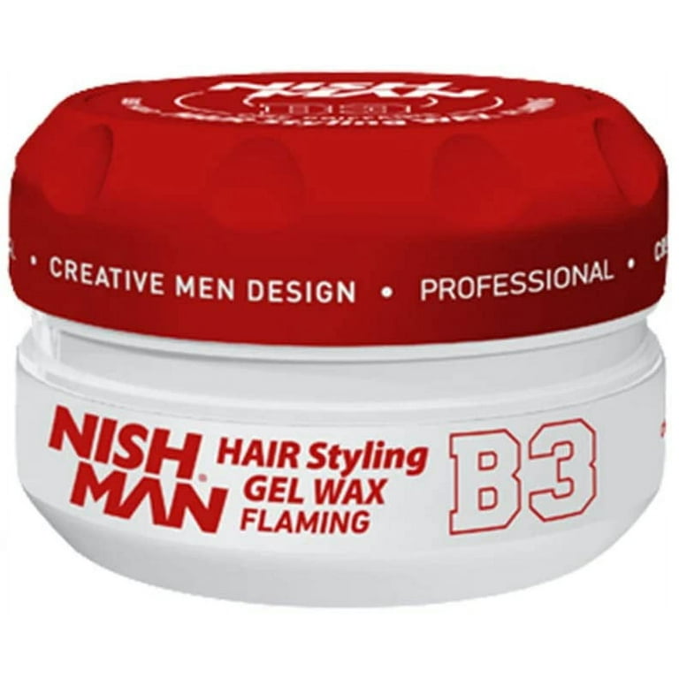 Nishman Hair Styling Series (08 Matte Wax Clay Wax, 150ml)