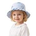 thumbnail image 1 of MIASHUI Breathable Fisherman Sun Hat For Kids Outdoor Beach Activities And Summer Blue,One Size, 1 of 4