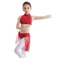 thumbnail image 3 of iEFiEL Girls Sleeveless Crop Top with Bottoms Set for Celebration of Spirit Praise Lyrical Dance, 3 of 7