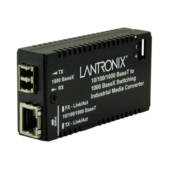 Transition Networks Hardened Mini 10/100/1000 Bridging Media Converter - 1 X Network [rj-45] - 1 X Lc Ports - Duplexlc Port - Multi-mode - Gigabit Ethernet - 1000base-sx, (m-ge-isw-lc-01)