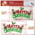 thumbnail image 4 of VEIKOUS 6ft Merry Christmas Sign, Lighted Xmas Decorations  Indoor & Outdoor W/5-Meter Power Cord for Holiday Backyard Party, 4 of 12
