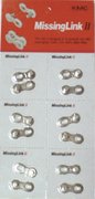 6-Pack KMC MissingLink I Bike 7.3mm Chain Links for 5 6 7 8-Speed 7.3mm Chains