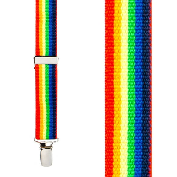 Suspender Store 36 IN Rainbow Suspenders for Kids