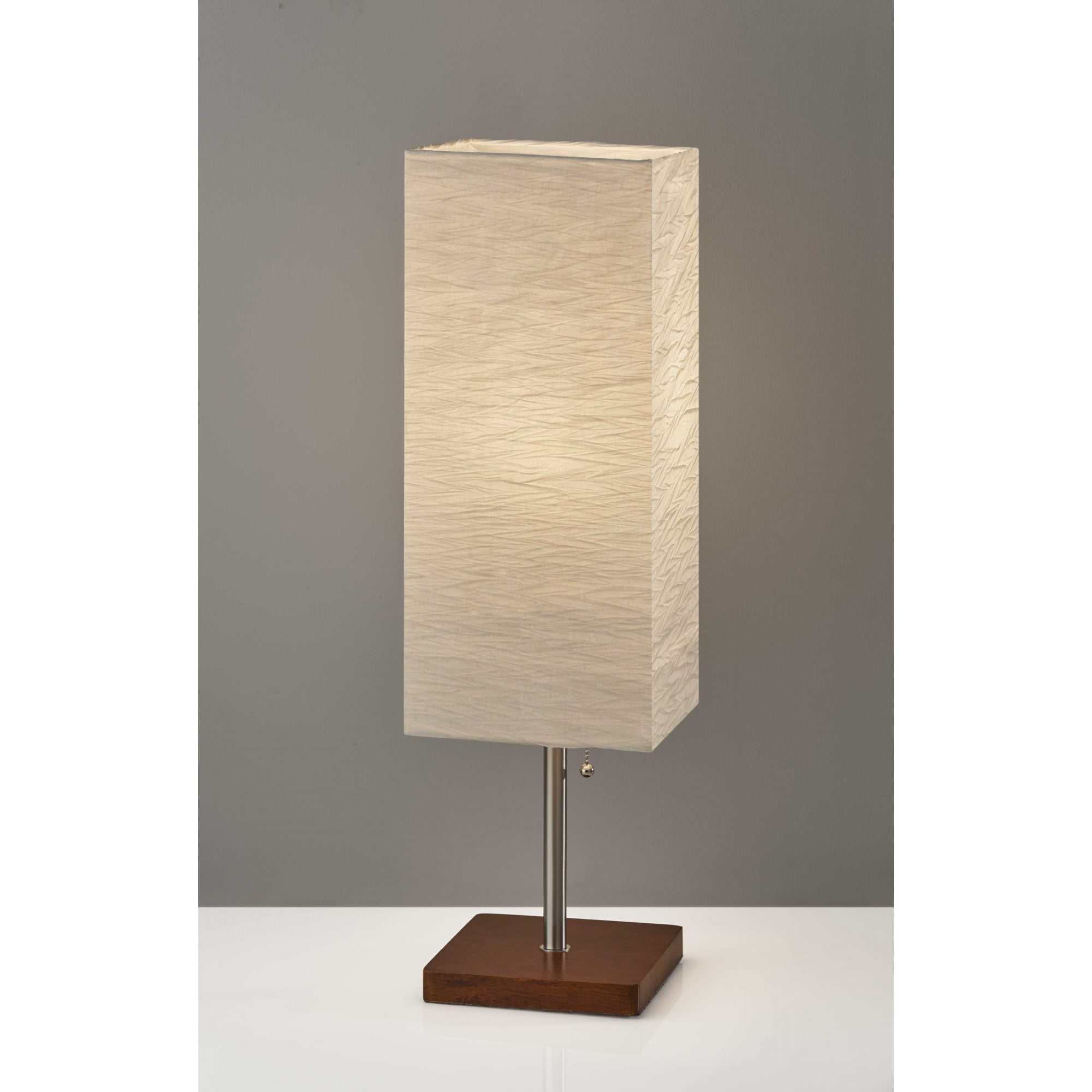 Walnut Wood Table Lamp, Ikea Magnarp Table Lamp Bulbs
