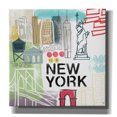 thumbnail image 1 of Epic Graffiti 'New York' by Linda Woods, Canvas Wall Art, 12"x12", 1 of 5