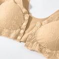 thumbnail image 6 of Women's Wireless Lace Bras,Front Button Closure Maternity Nursing,Wide Strap Seamless Comfort Support Pregnancy Sleep Bra, 6 of 6