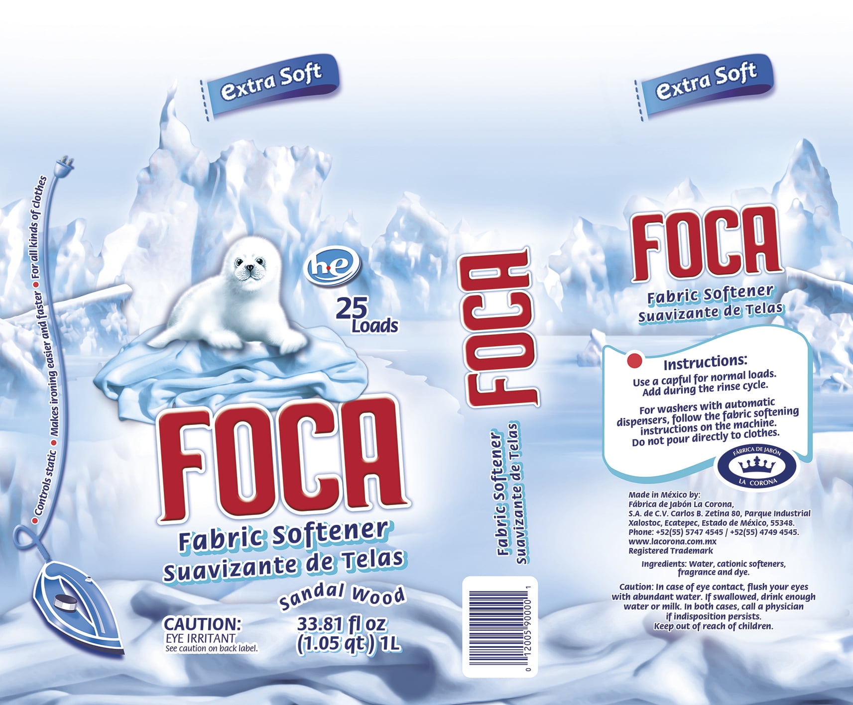 Foca Fabric Softner Sandalwood